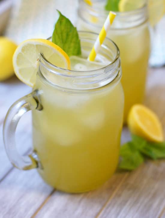 Fresh Basil Lemonade | Detoxinista