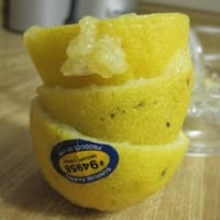 Juiced lemons