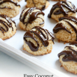 coconut macaroon pin for pinterest