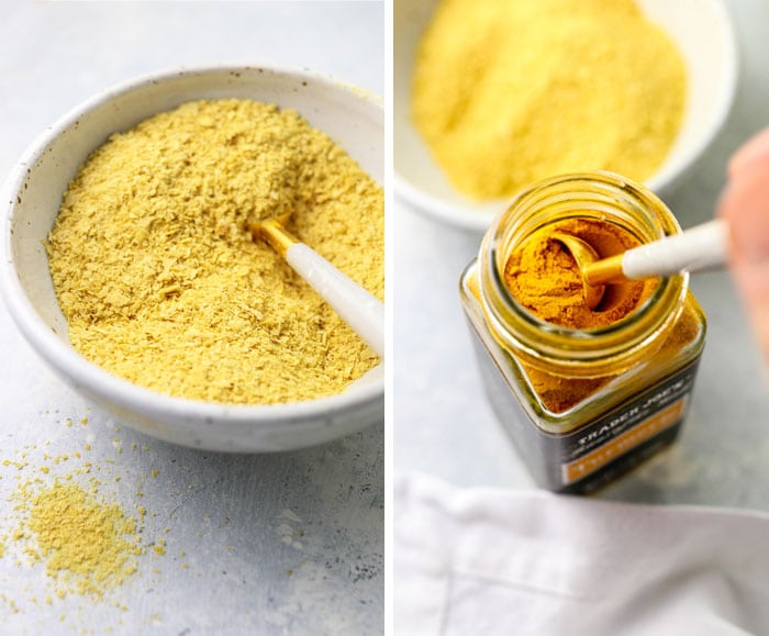 nutritional yeast and turmeric 