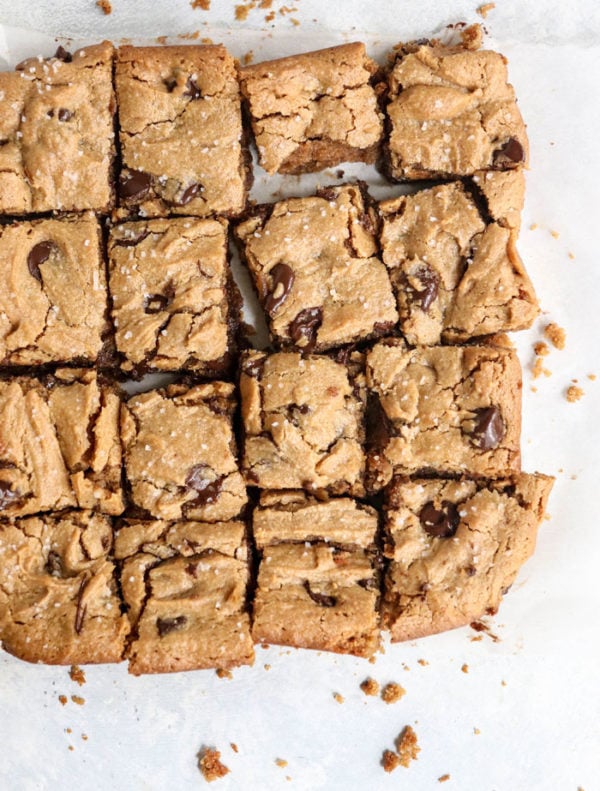Best Peanut Butter Blondies (Glutenfree!) Detoxinista