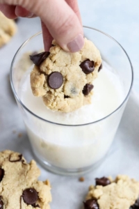 paleo cookie in almond milk