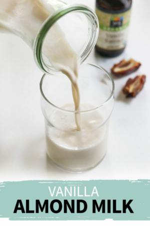 vanilla almond milk pin