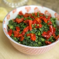 Five minute massaged kale salad