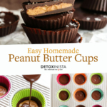 peanut butter cups pin for pinterest.