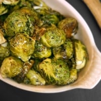 balsamic roasted brussels sprouts