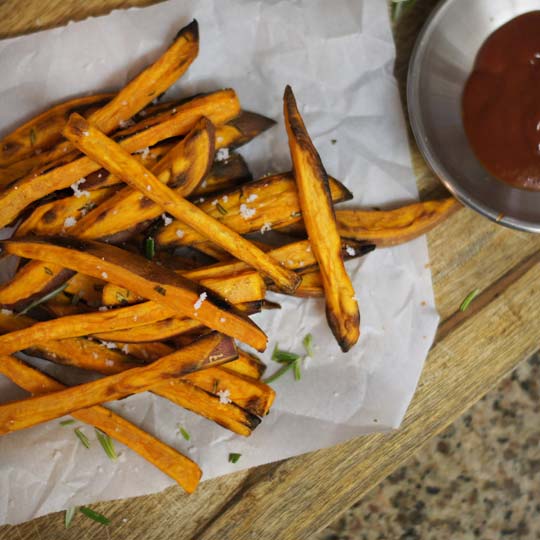 rosemary sweet potato fries