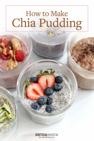 chia pudding pin for pinterest