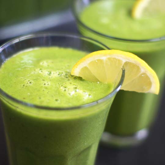 Blended Green Lemonade Detoxinista