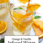 orange infused water pin