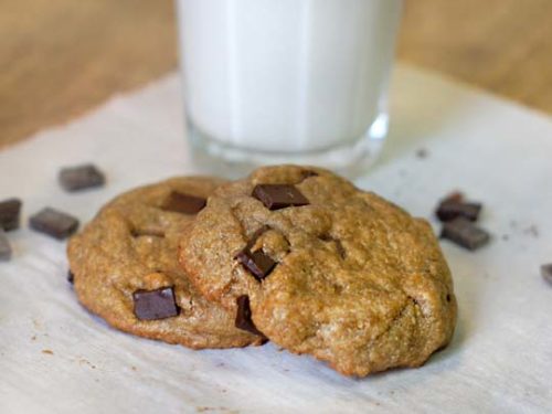 Walnut Chocolate Chip Cookies - Two & A Knife Marissa Bolden
