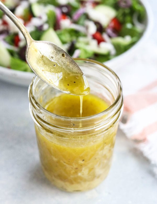 Easy Greek Salad Dressing - Detoxinista