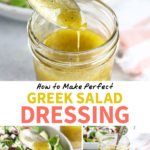 Greek salad dressing pin