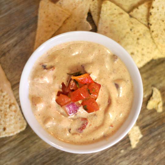 dairy free queso dip