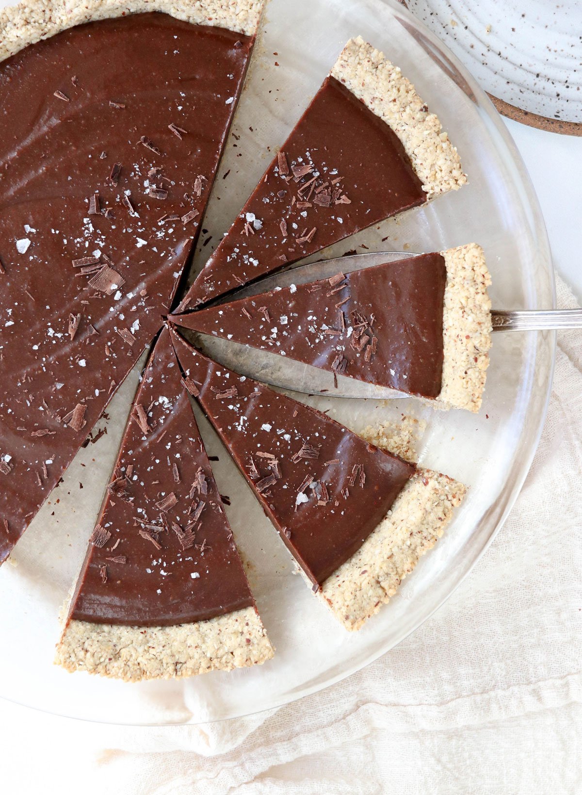 Nutella Chocolate Tart - Crazy for Crust