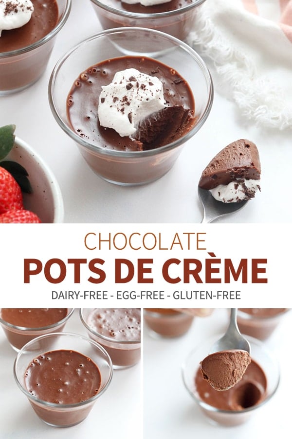 Chocolate Pots De Crème (Eggfree!) Detoxinista