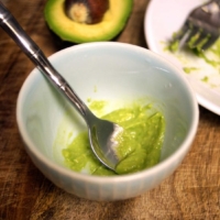 avocado in small bowl