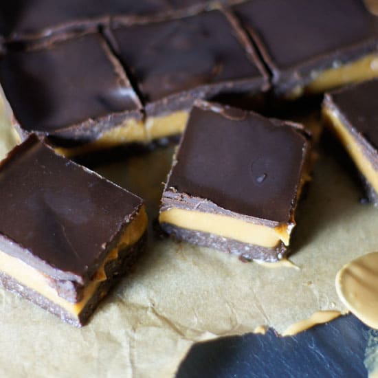 no-bake peanut butter cup bars