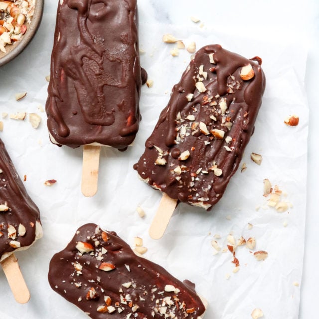 Vegan Ice Cream Bars - Detoxinista