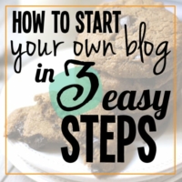 How to start your own blog in three easy steps pin