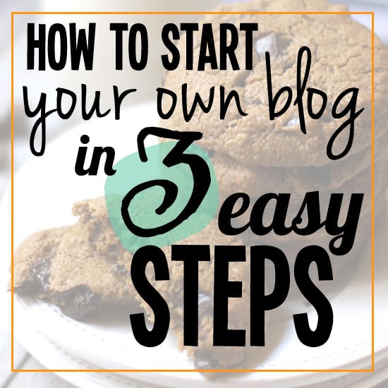 how to start your own blog