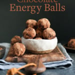 chocolate energy balls pin