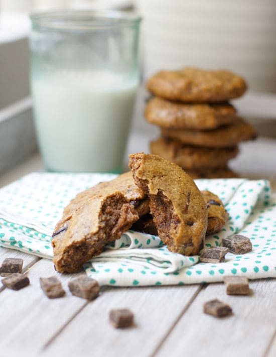 healthiest cookie broken in half