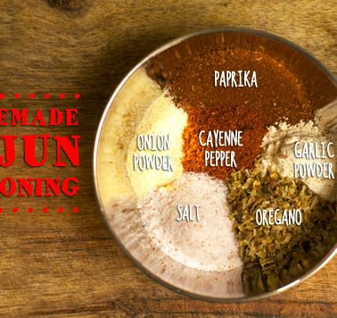 Homemade Cajun seasoning pin
