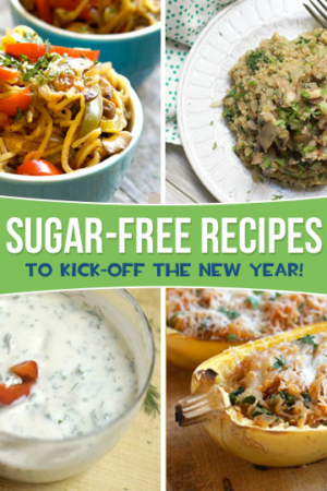 Sugar-free recipes to kick off the new year promo