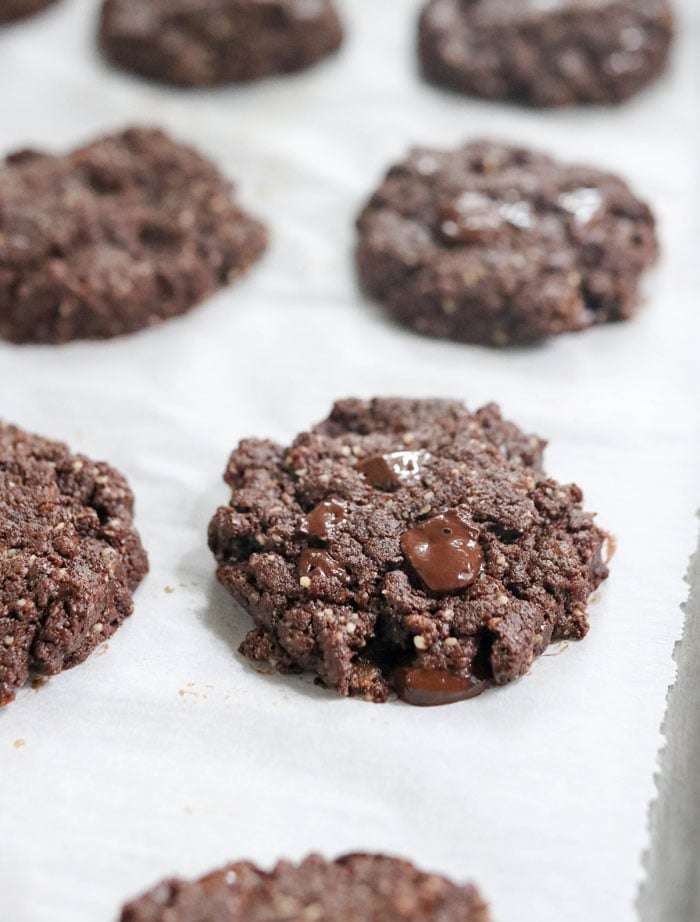 Vegan Double Chocolate Cookies (Date-Sweetened!) - Detoxinista