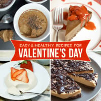 Easy and healthy recipes for Valentine's Day Pin