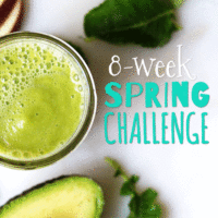 8 week spring challenge pin