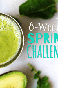 8 week spring challenge pin