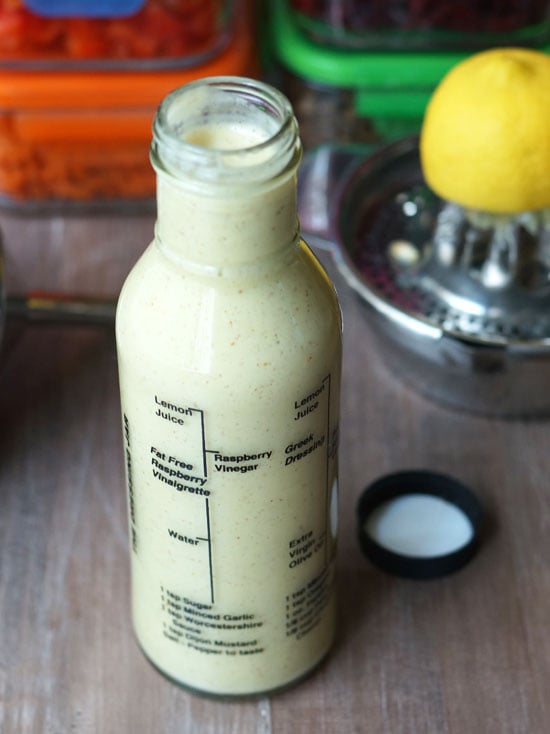 raw apple cider vinaigrette