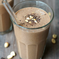 Peanut butter cup shake