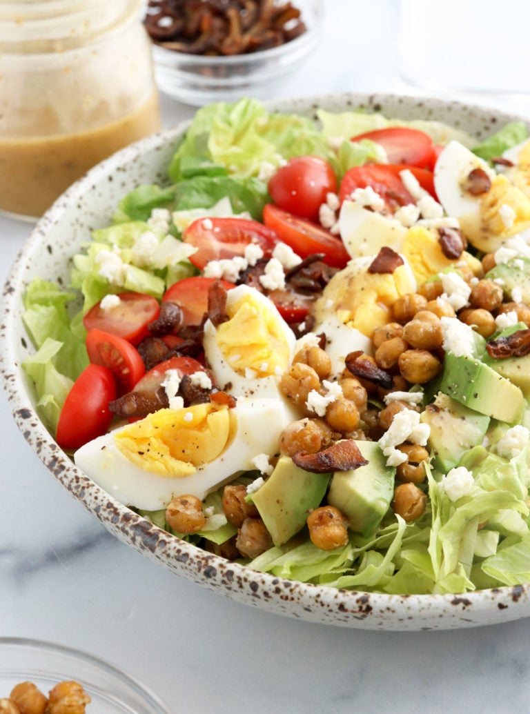 Vegetarian Cobb Salad Detoxinista