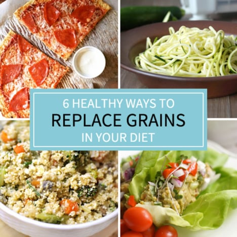 6 Healthy Ways to Replace The Grains In Your Diet promo