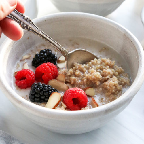 Easy Quinoa Porridge With Golden Milk, Recipes
