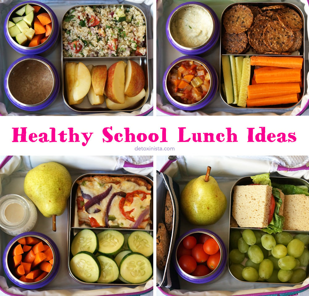 Healthy School Lunch Ideas Detoxinista throughout Incredible healthy lunch ideas intended for your reference