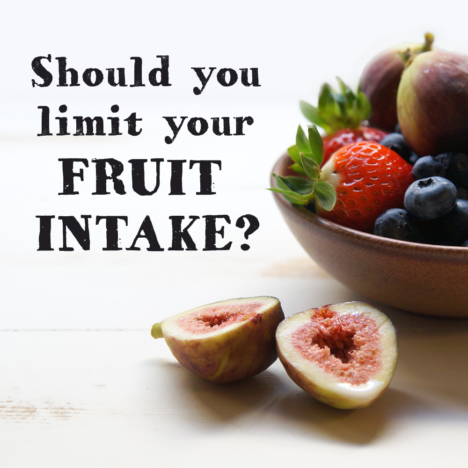 should you limit your fruit intake promo and bowl of fruit