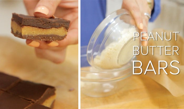 no bake peanut butter bars