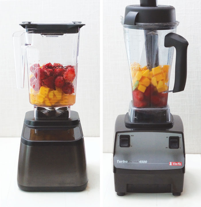 two different blenders