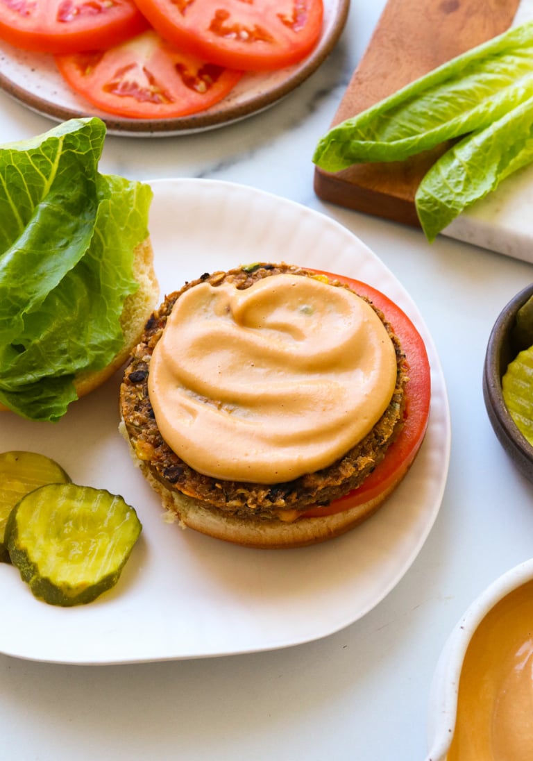 Vegan Burger Sauce Detoxinista