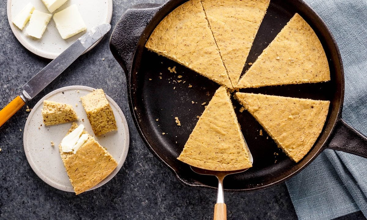 vegan skillet cornbread