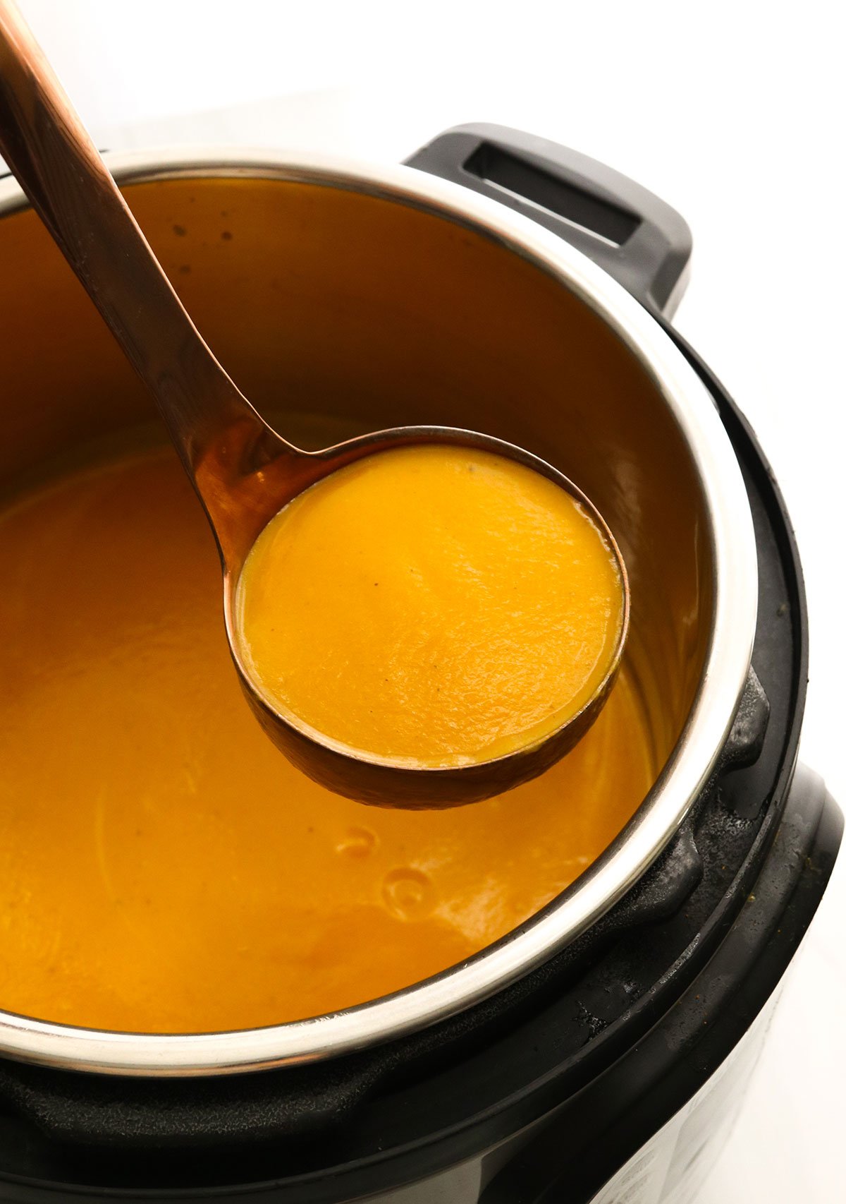 butternut squash soup in Instant Pot