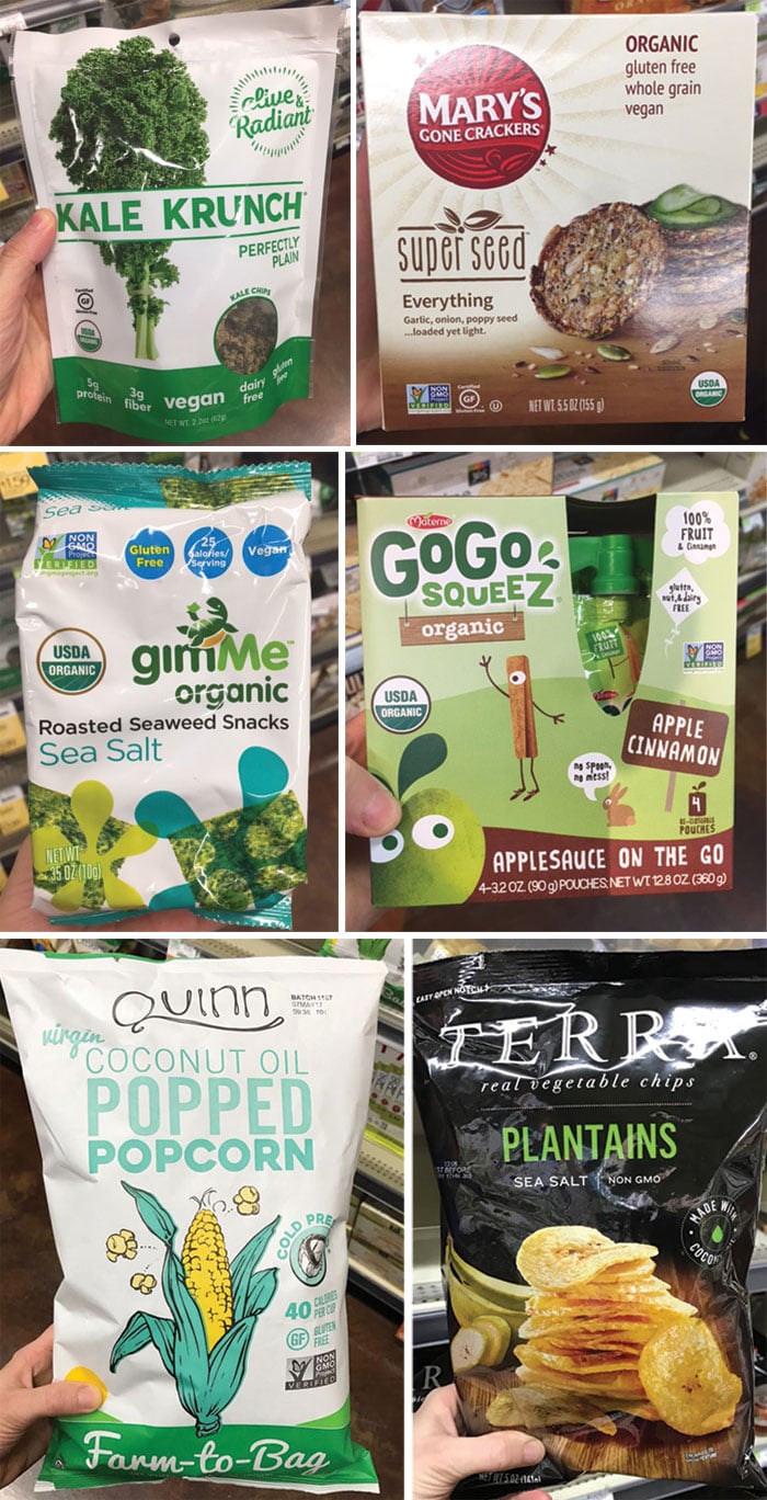healthy snacks from whole foods