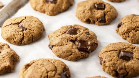 buckwheat flour chocolate chip cookies