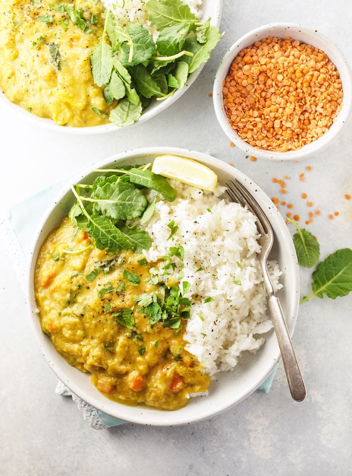 Instant Pot Lentil Curry Detoxinista