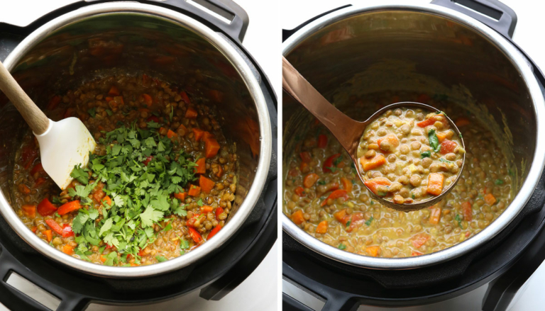 Instant Pot Lentil Curry - Detoxinista