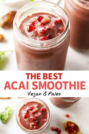The Best Acai Smoothie Pin